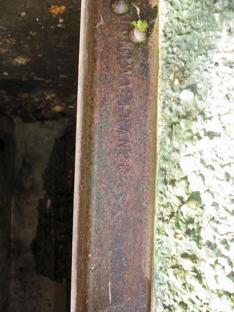 Ligne Maginot - A74 - FLIZE-CHARLEMAGNE - (Casemate d'artillerie) - Fonderie d'origine - R Tucker