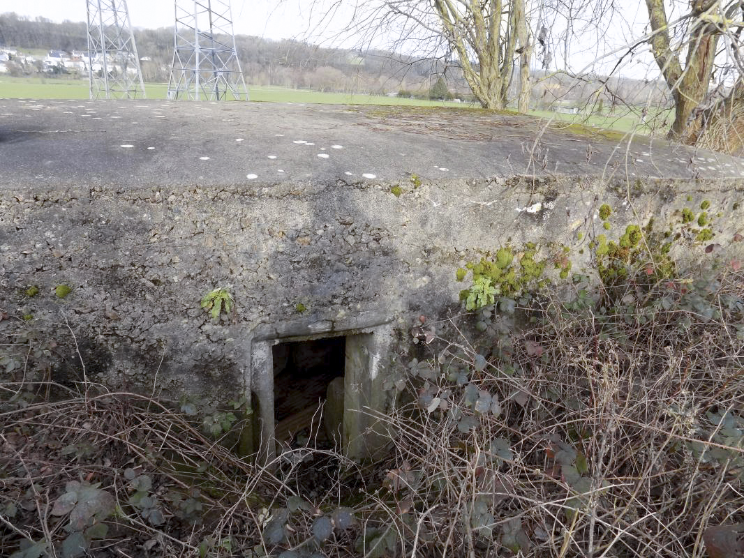 Ligne Maginot - BB77 - LES HACHES OUEST - (Blockhaus pour canon) - L'entrée - R Tucker
