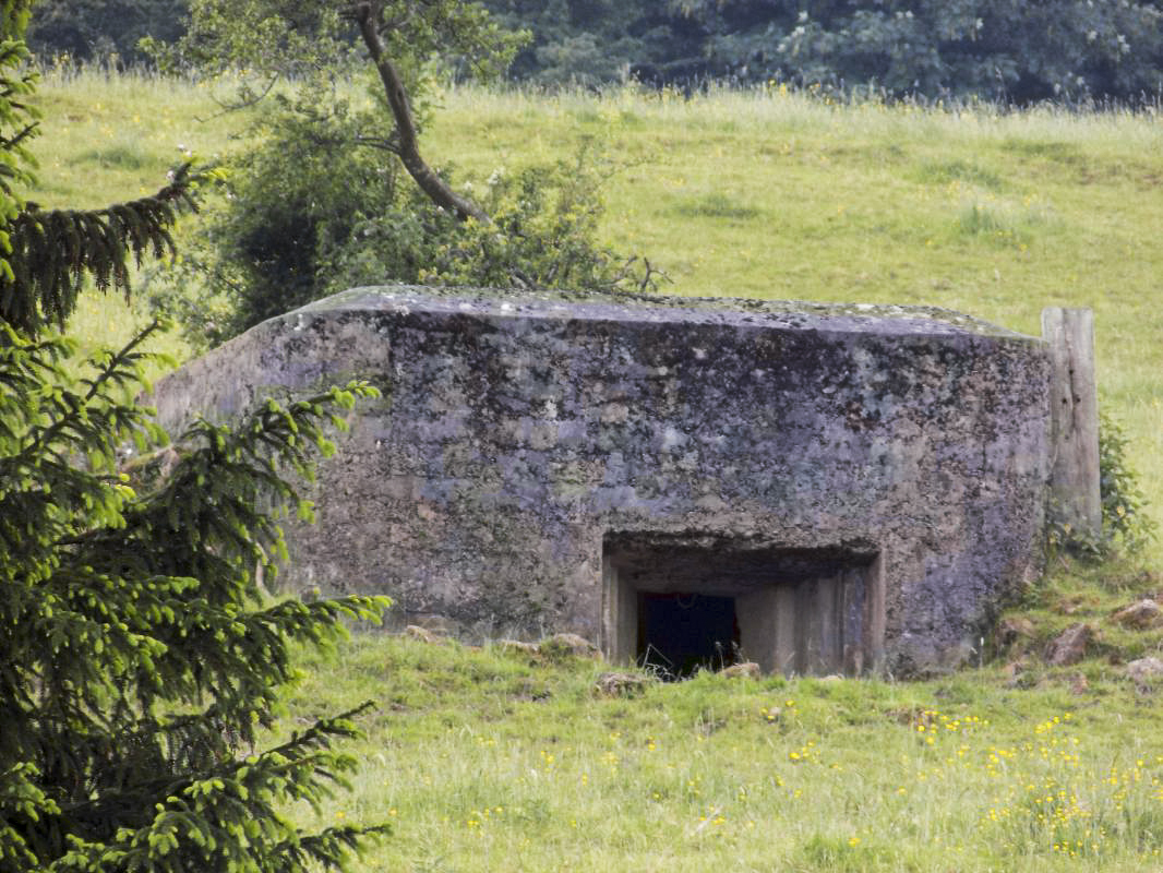 Ligne Maginot - BB80 - L'ORANGERIE - (Blockhaus pour canon) - Pris du pont - R Tucker