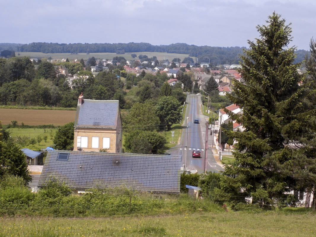 Ligne Maginot - BB80 - L'ORANGERIE - (Blockhaus pour canon) - Vue vers le pont - R Tucker