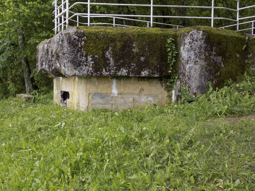 Ligne Maginot - BB82-B - LES FONZEES EST - (Observatoire d'infanterie) - Face gauche - R Tucker