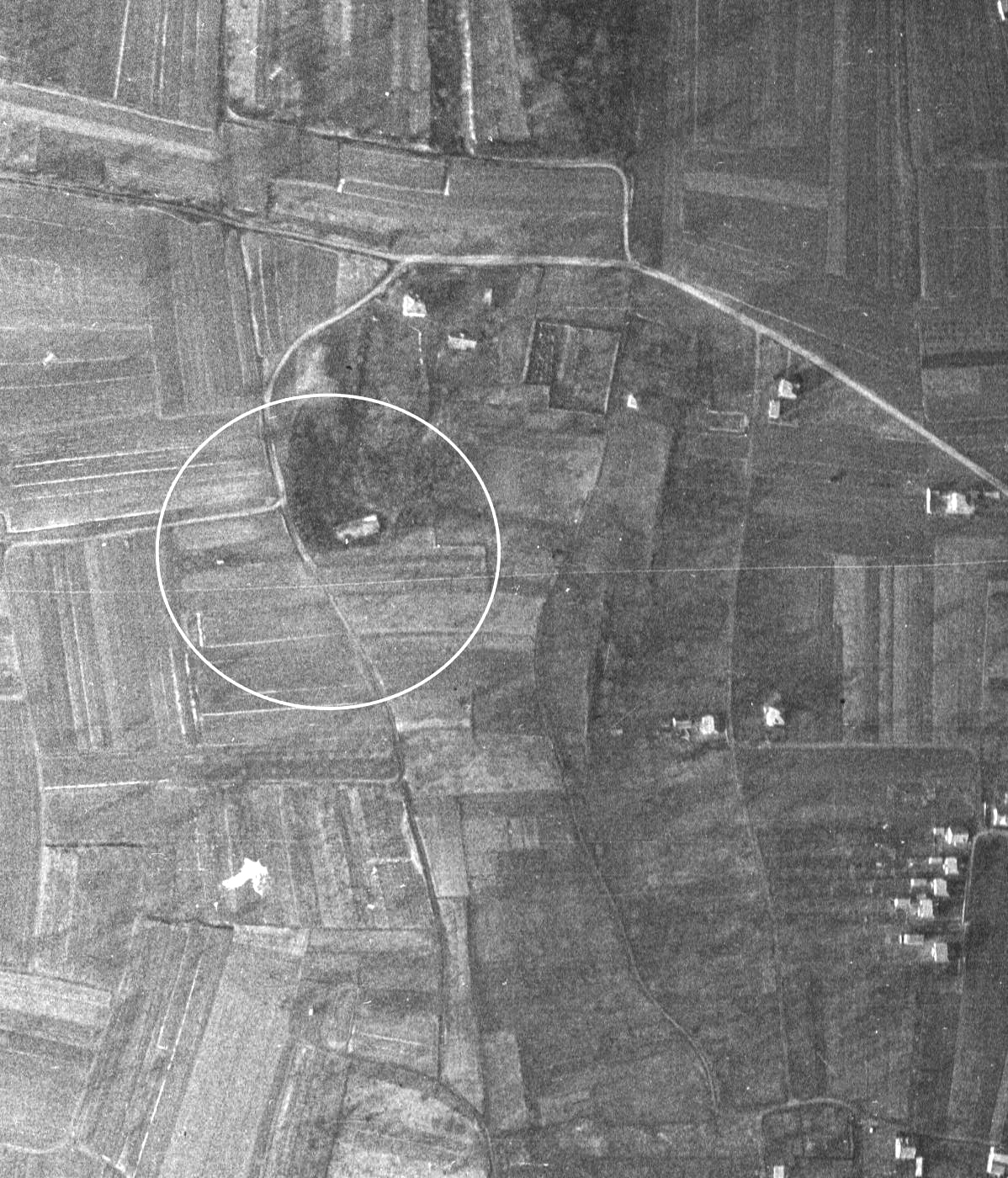 Ligne Maginot - RIXHEIM - PC DE GUERRE - (PC de Secteur) - Vue aérienne de 1946 - IGN - Géoportail 1946
