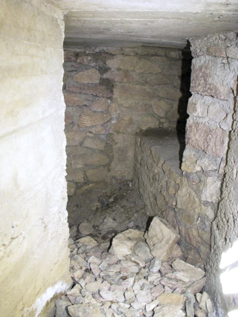 Ligne Maginot - CHATELET (TD N° 564) - (Cuve pour arme d'infanterie) - L'intérieur du blockhaus - ARMAND Patrick