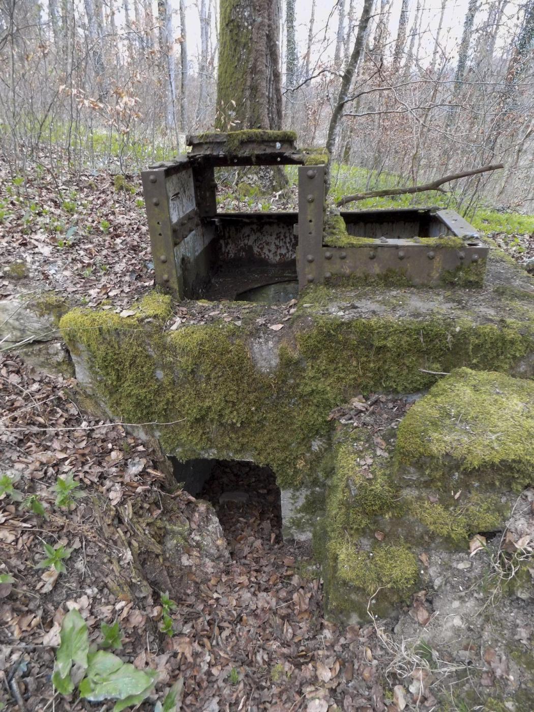 Ligne Maginot - SAUER (OBSERVATOIRE FT RADIO DE) - (Observatoire d'infanterie) - Détail de l'observatoire - J.Luc