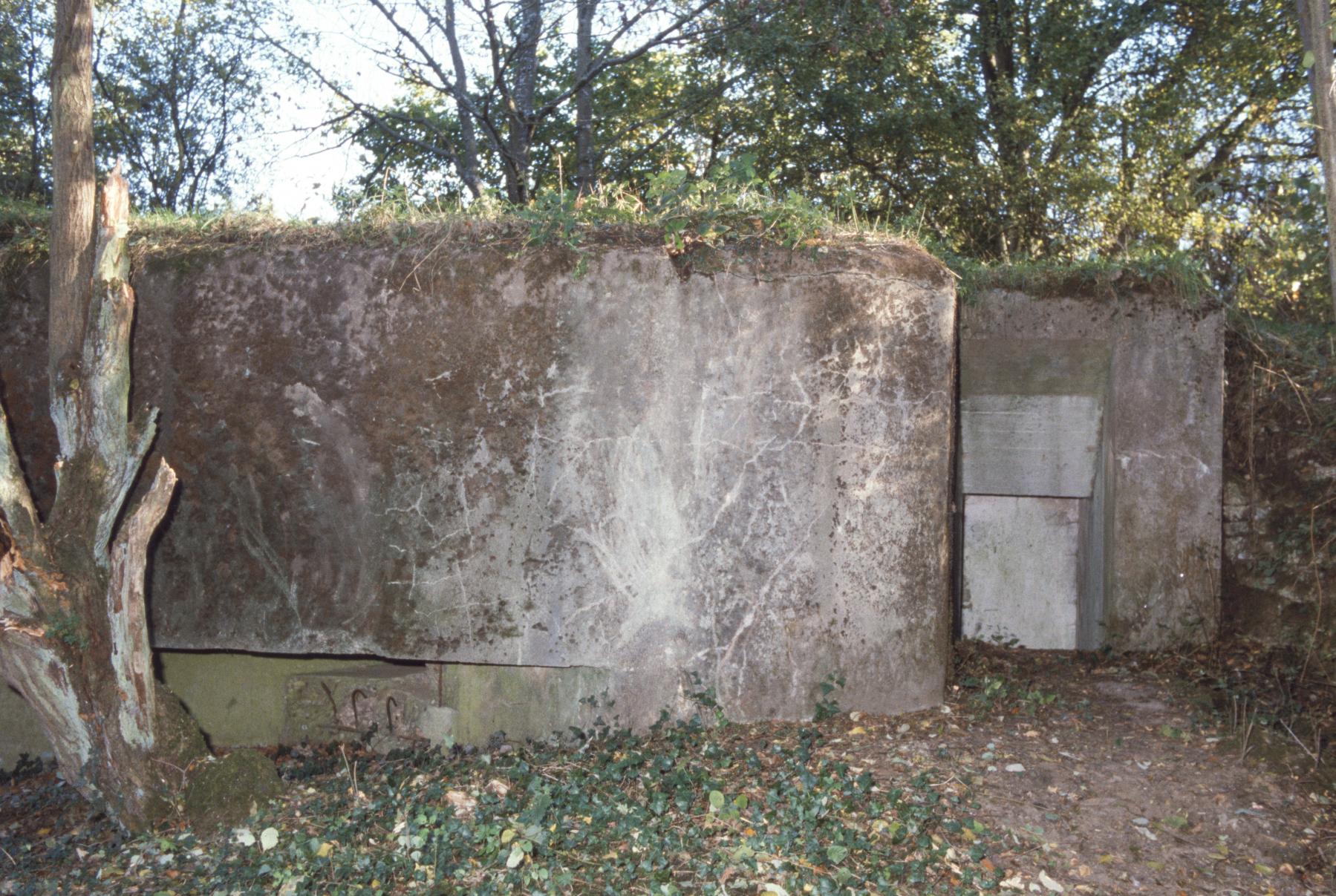 Ligne Maginot - AB8 - (Blockhaus pour canon) - L'entrée - MANSUY Michel