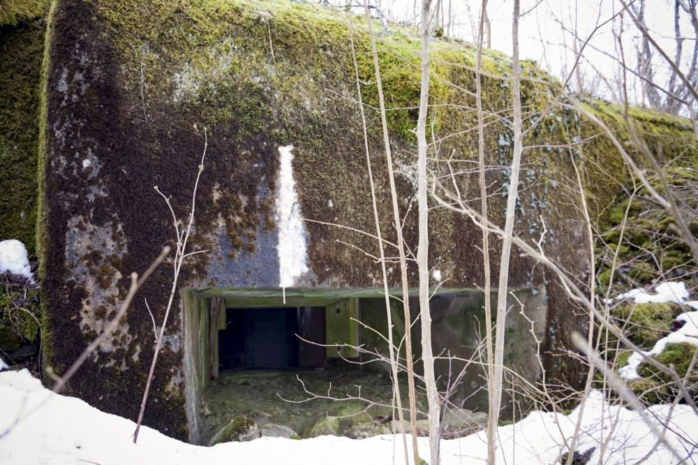 Ligne Maginot - AB12 - (Blockhaus pour canon) - Créneau frontal - Frédéric VIEU