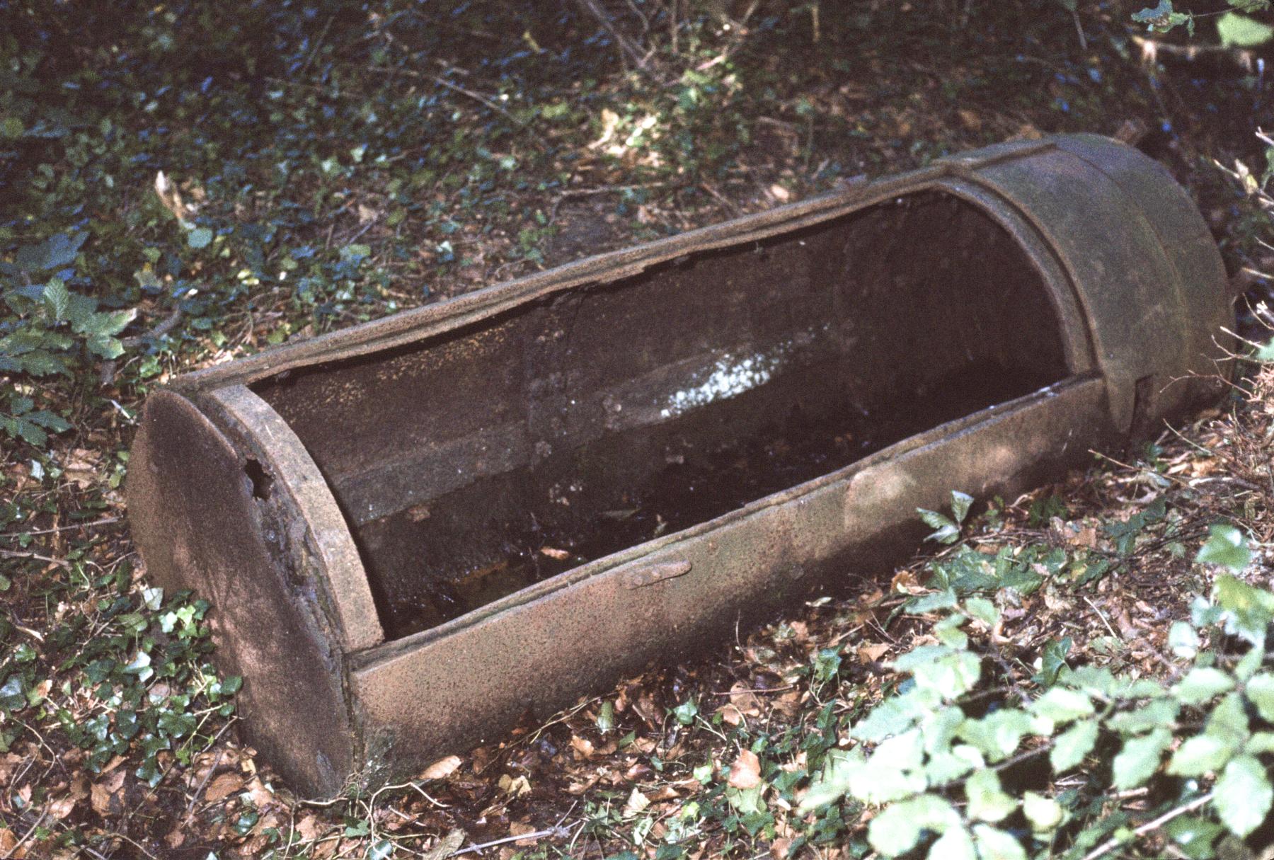 Ligne Maginot - BAMBESCH NORD - (Observatoire d'infanterie) - Une guérite type OD85 telle qu'elle se tenait ici - MANSUY Michel