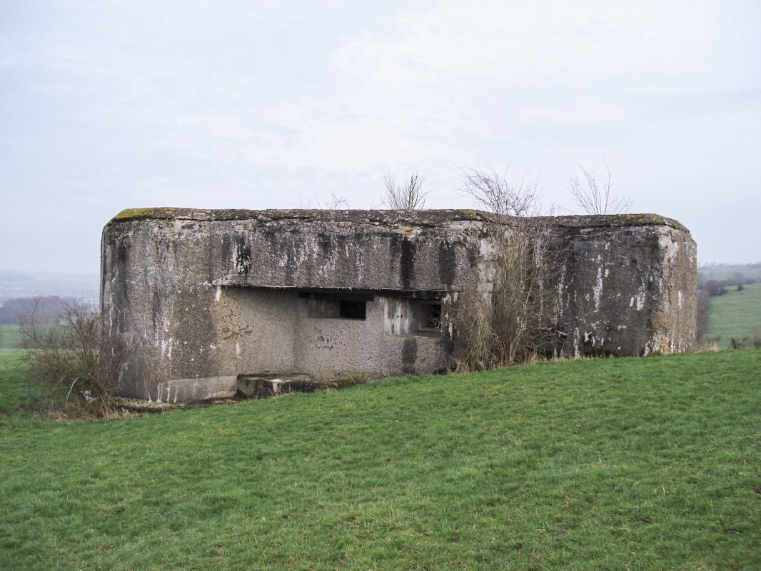 Ligne Maginot - A101BIS - TOURTRAY SUD - (Blockhaus lourd type STG / STG-FCR - Double) - Face gauche - R Tucker