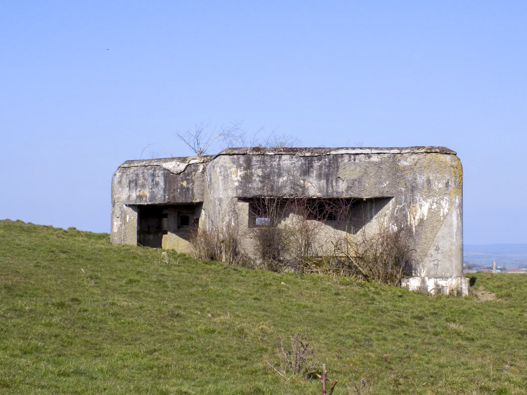 Ligne Maginot - A101BIS - TOURTRAY SUD - (Blockhaus lourd type STG / STG-FCR - Double) - Face sud-est - R Tucker