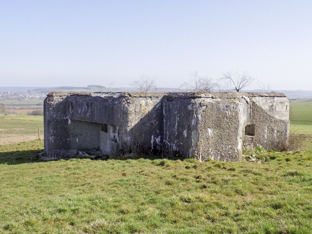 Ligne Maginot - A101BIS - TOURTRAY SUD - (Blockhaus lourd type STG / STG-FCR - Double) - L'arrière - R Tucker