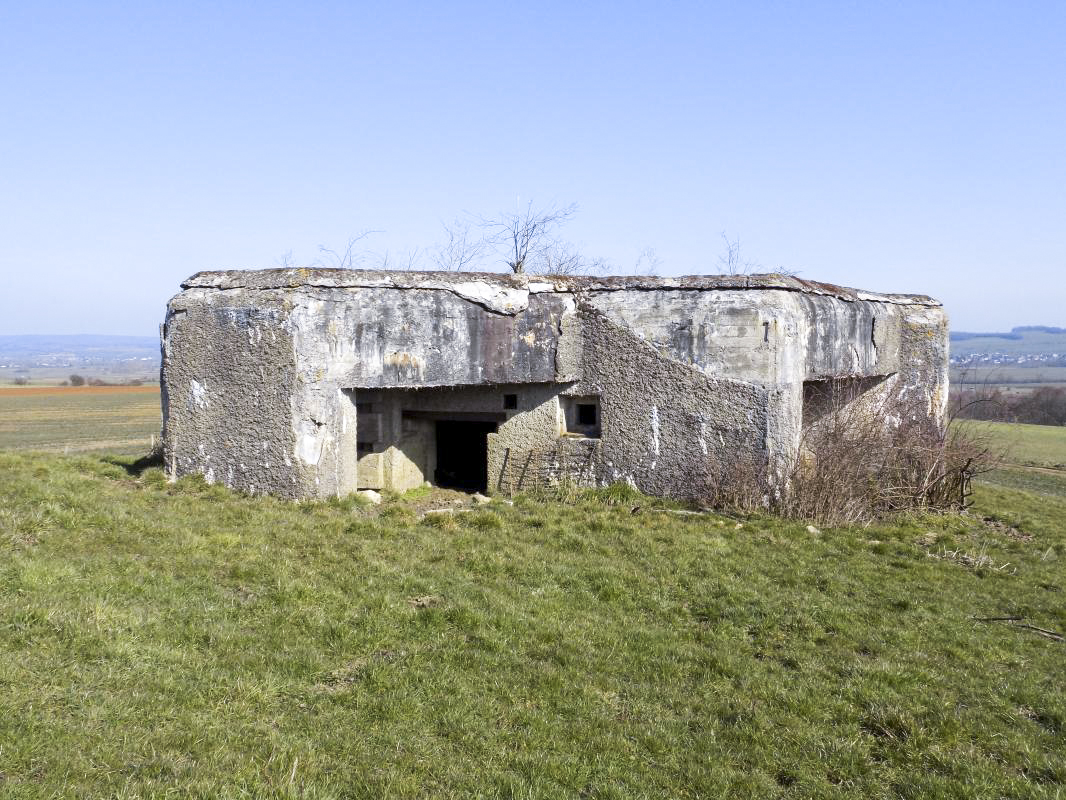 Ligne Maginot - A101BIS - TOURTRAY SUD - (Blockhaus lourd type STG / STG-FCR - Double) - L'arrière - R Tucker
