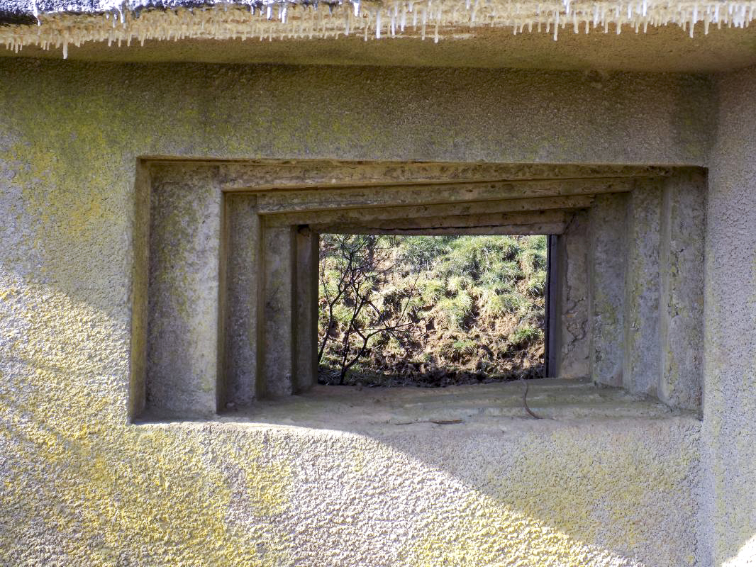 Ligne Maginot - EUILLY SUD - (Blockhaus pour canon) - Créneau artillerie  - R Tucker