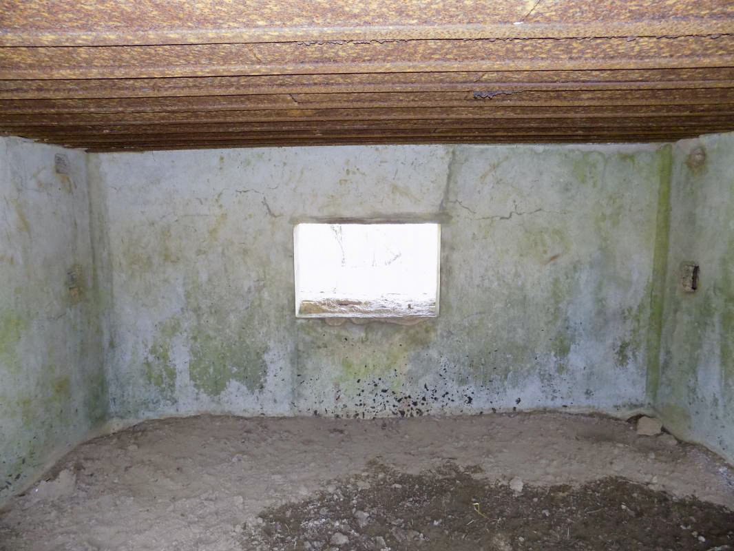 Ligne Maginot - EUILLY SUD - (Blockhaus pour canon) - face frontale - R Tucker