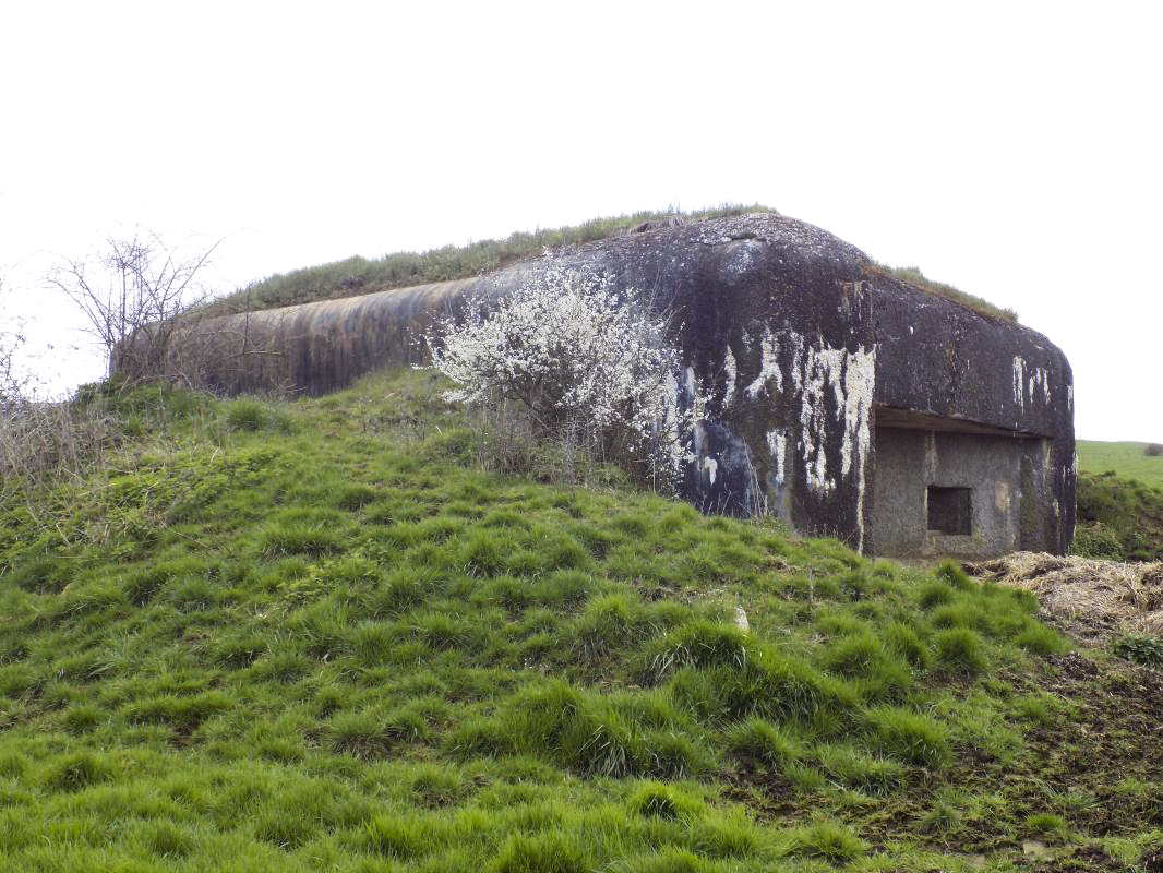 Ligne Maginot - A97 - EPINETTE - (Blockhaus lourd type STG / STG-FCR - Simple) - Faces droite et frontale - R Tucker