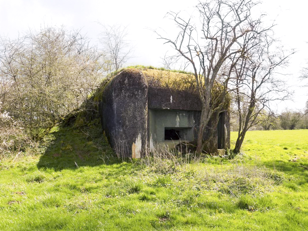 Ligne Maginot - A95BIS - TETAIGNE B - (Blockhaus lourd type STG / STG-FCR - Double) - Faces Nord-Ouest - R Tucker