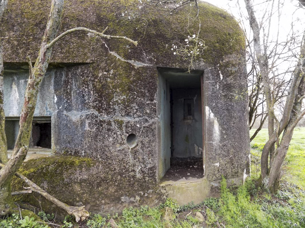 Ligne Maginot - A95BIS - TETAIGNE B - (Blockhaus lourd type STG / STG-FCR - Double) - L'entrée hommes - R Tucker