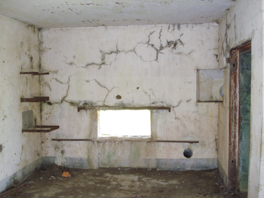 Ligne Maginot - A95 - TETAIGNE A - (Blockhaus lourd type STG / STG-FCR - Double) - Créneau AC, face est - R Tucker