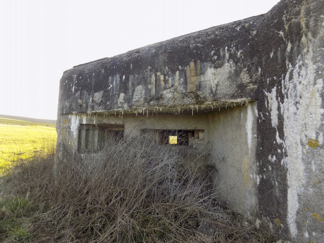 Ligne Maginot - A92 - PRIX DU LOUP - (Blockhaus lourd type STG / STG-FCR - Double) - Face droite - R Tucker