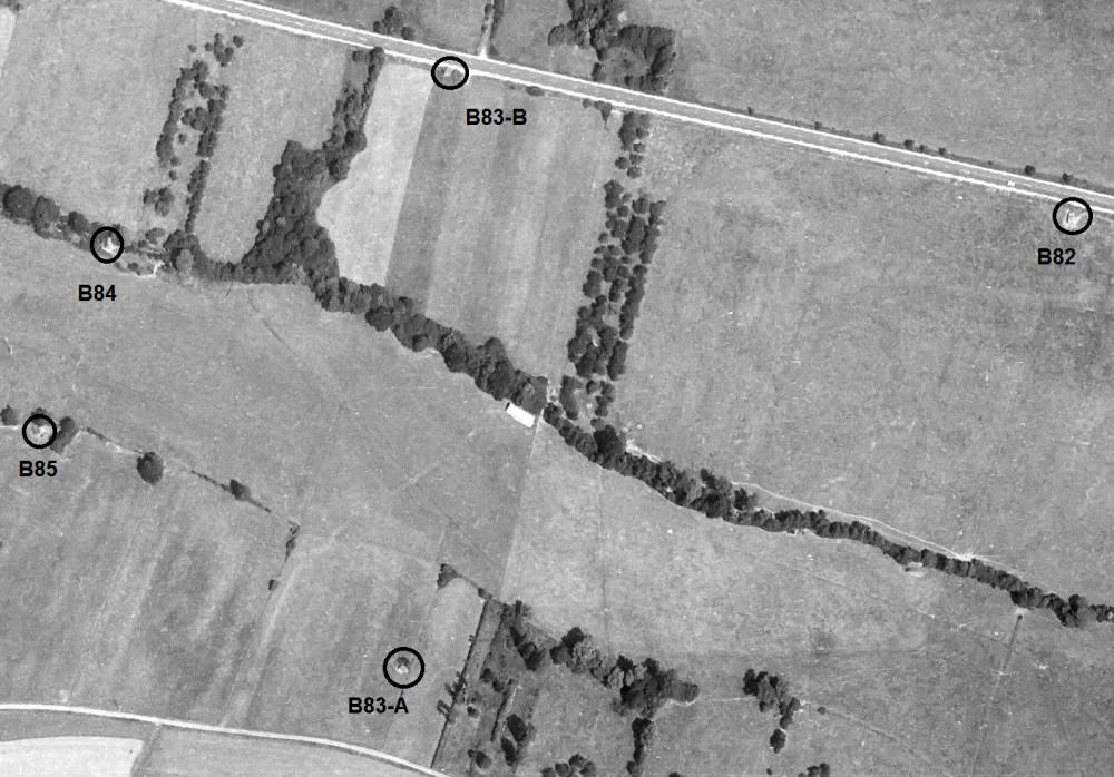 Ligne Maginot - 83A - LA CARITE - (Blockhaus pour arme infanterie) -  - IGN - Géoportail 1975