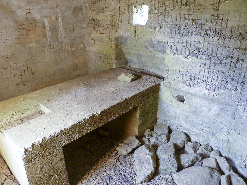 Ligne Maginot - 83A - LA CARITE - (Blockhaus pour arme infanterie) - Vue intérieure - David HARMAND