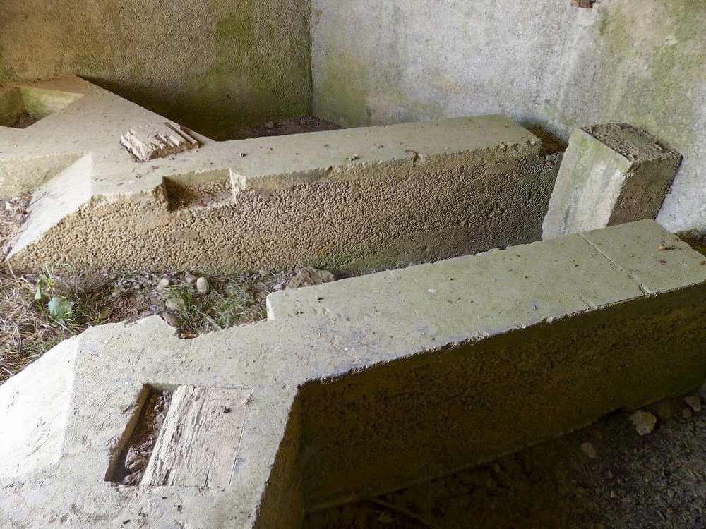 Ligne Maginot - 85 - LA TUILERIE - (Blockhaus pour canon) - Rampe d'accès pour le canon. - David HARMAND