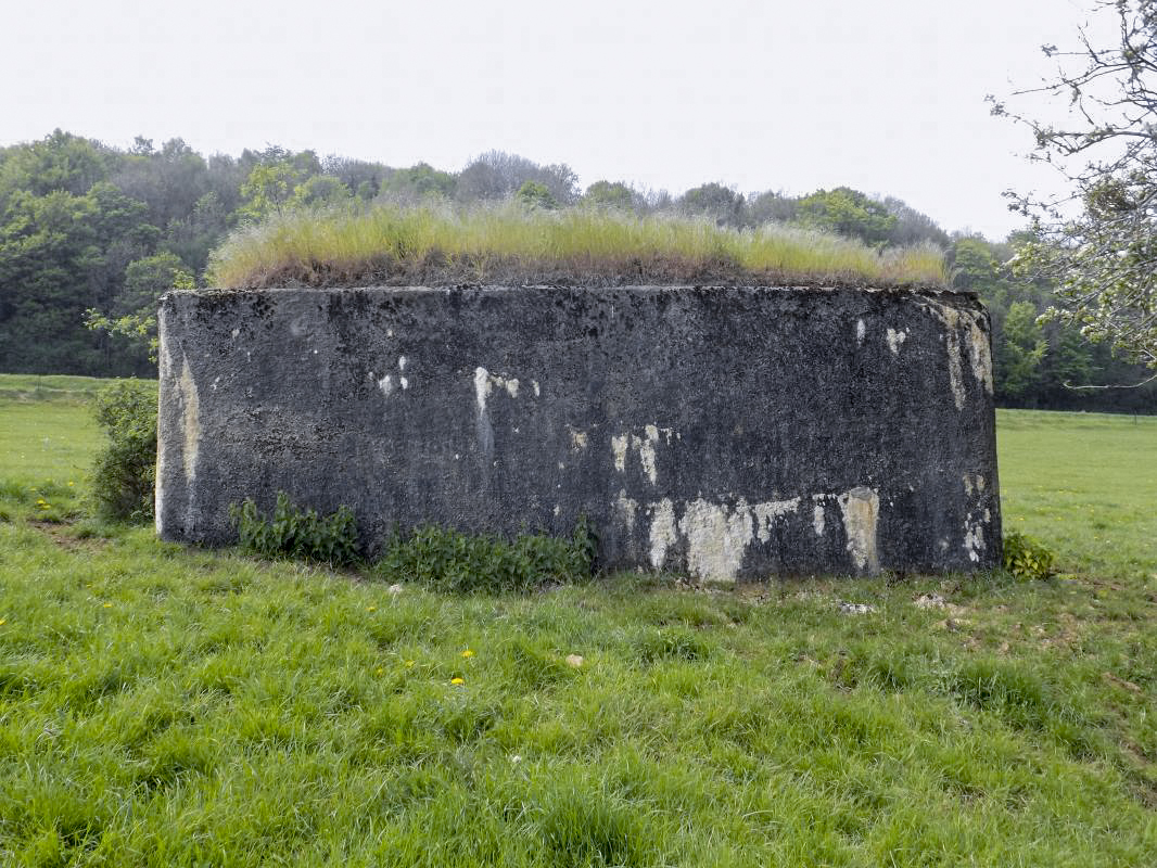 Ligne Maginot - CROIX DU SOLDAT - (Blockhaus pour canon) - Face nord-est - R Tucker
