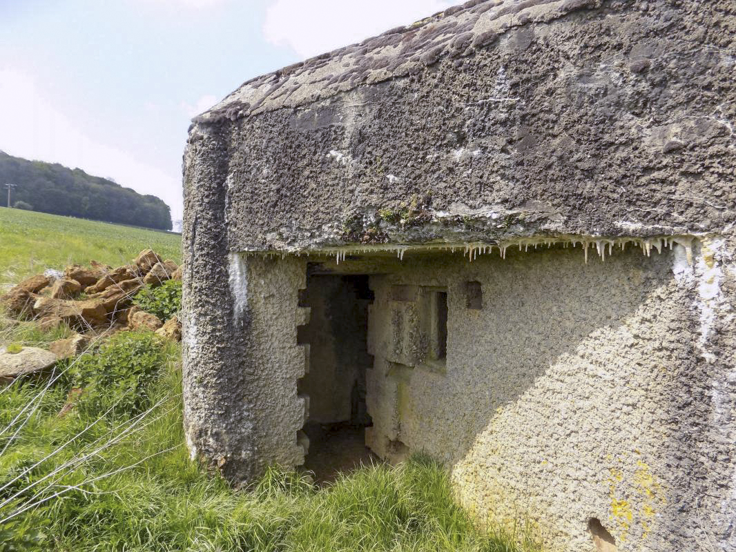 Ligne Maginot - A105 - SAILLY - (Blockhaus lourd type STG / STG-FCR - Simple) - L'entrée hommes - R Tucker