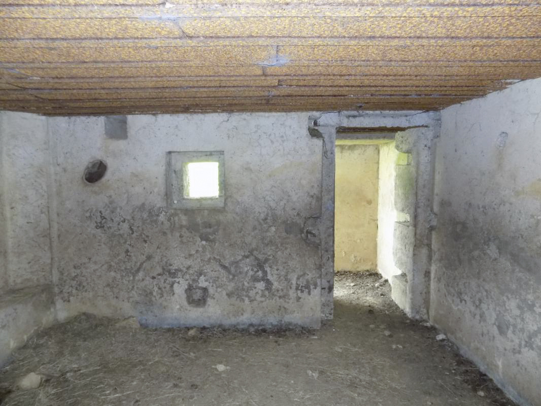 Ligne Maginot - A105 - SAILLY - (Blockhaus lourd type STG / STG-FCR - Simple) - Créneau FM et l'entrée hommes - R Tucker