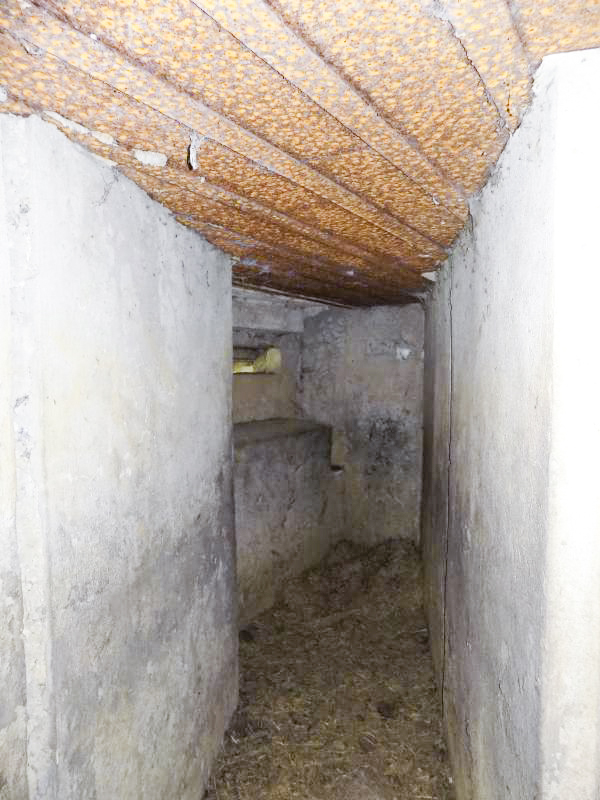 Ligne Maginot - A105 - SAILLY - (Blockhaus lourd type STG / STG-FCR - Simple) - Vers embrasure d'observation - R Tucker