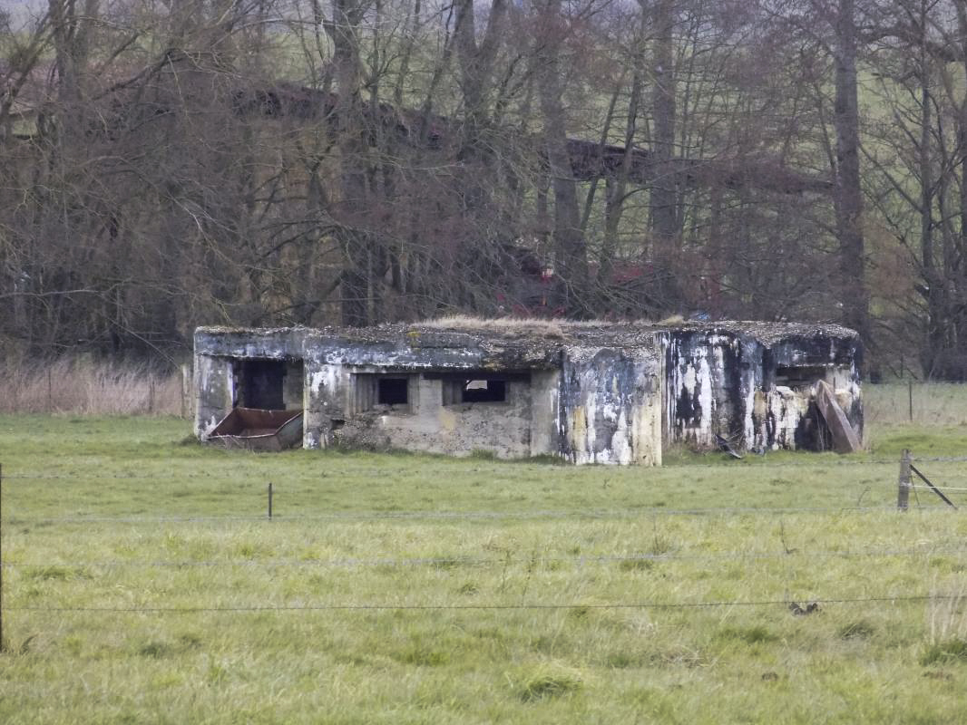 Ligne Maginot - A106 - FOND DUR - (Blockhaus lourd type STG / STG-FCR - Double) - Vue du sud-est - R Tucker