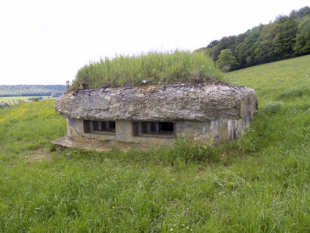 Ligne Maginot - 15A - LA VIGNETTE SUD - (Blockhaus pour arme infanterie) - Face frontale - R Tucker