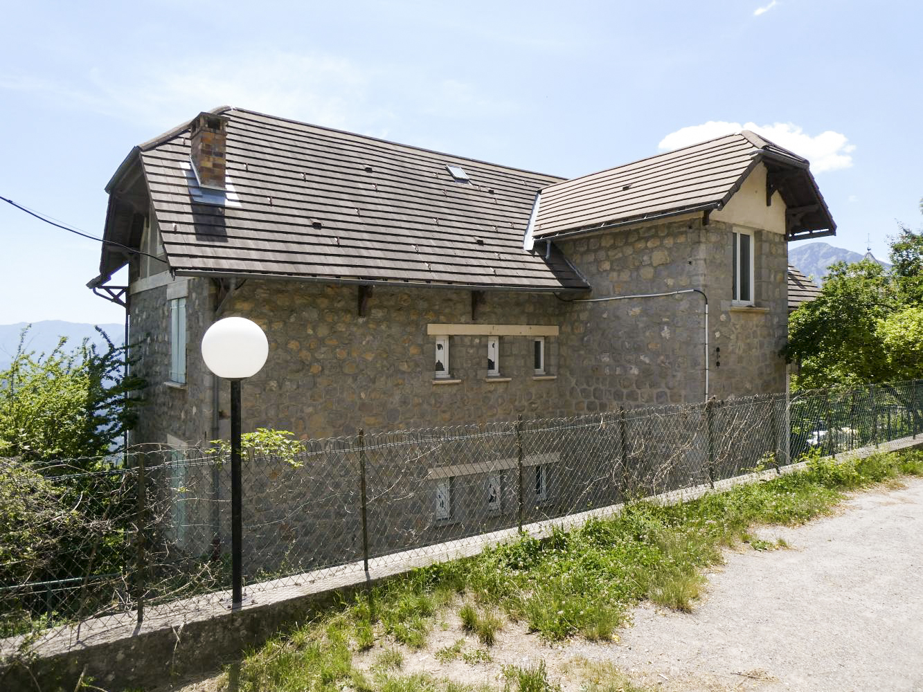 Ligne Maginot - RIMPLAS - CASERNE CAUSSADE - (Casernement) - Bât. AA Logements officier - ELLENA - CUNY