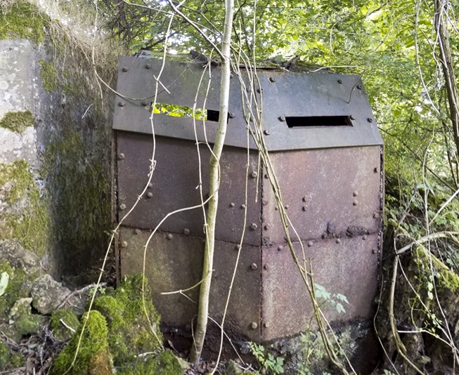 Ligne Maginot - GAILLARD - (Observatoire d'infanterie) - Guérite Prismatique - état initial - Richard TUCKER