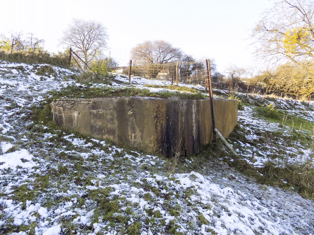 Ligne Maginot - 72BIS - THONNE NORD - (Blockhaus pour canon) - Faces droite et frontale - R Tucker