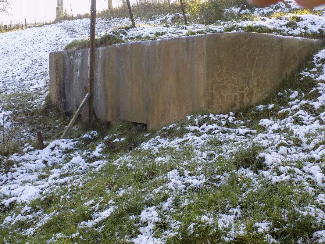 Ligne Maginot - 72BIS - THONNE NORD - (Blockhaus pour canon) - Faces frontale et gauche - R Tucker