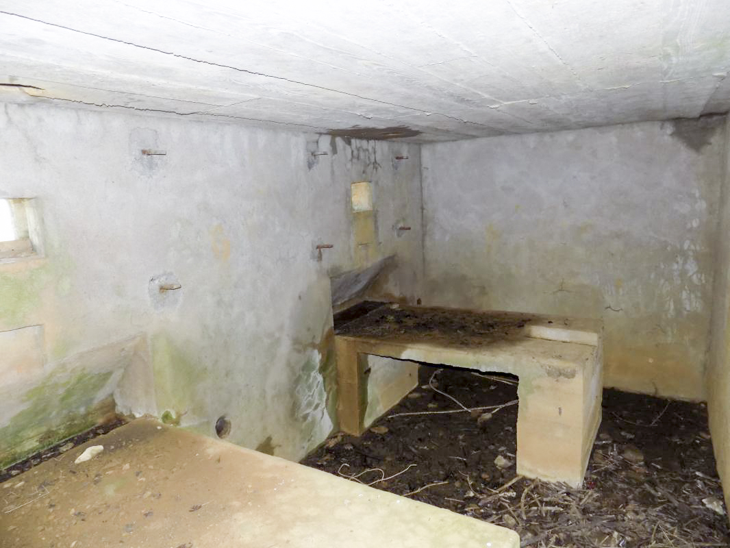 Ligne Maginot - 74 - RAVIN DE BRAVAUX - (Blockhaus pour arme infanterie) - Face frontale et droite - R Tucker