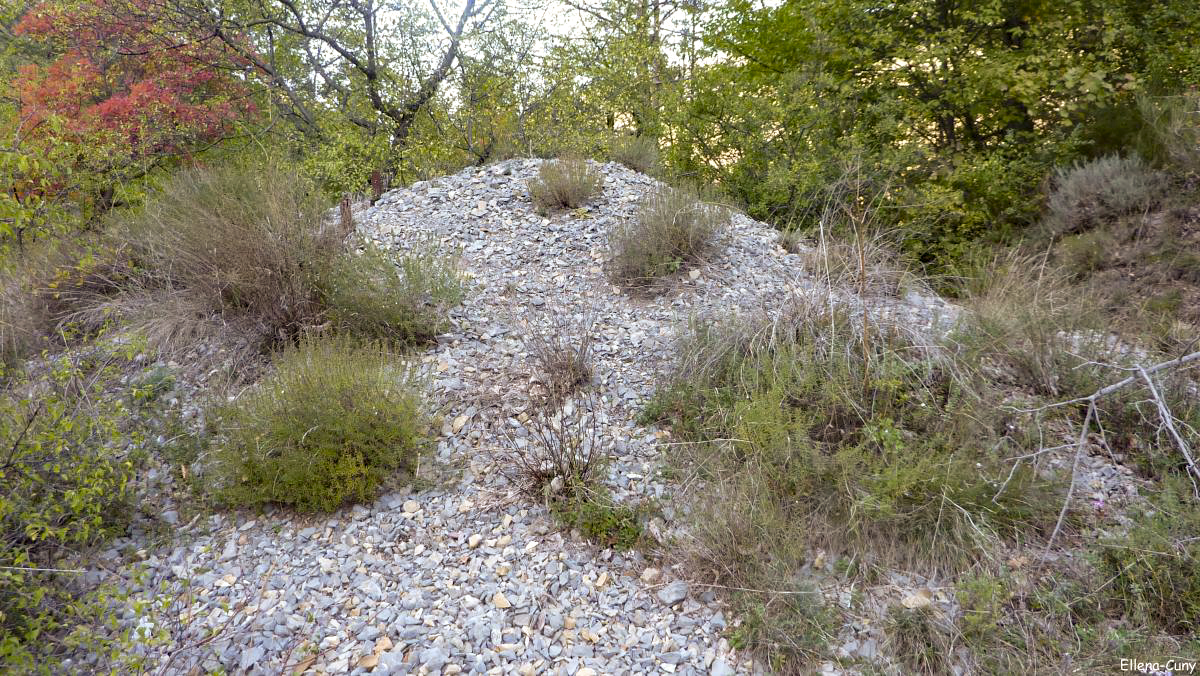 Ligne Maginot - O42 - La COLETTA Nord (Casemate d'infanterie) - Gravier pour la construction - Ellena-Cuny