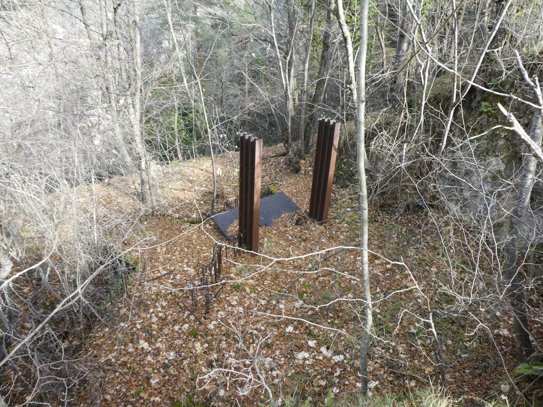 Ligne Maginot - O42 - LA COLETTA NORD - (Casemate d'infanterie - Simple) -  - ELLENA Daniel - CUNY Philippe
