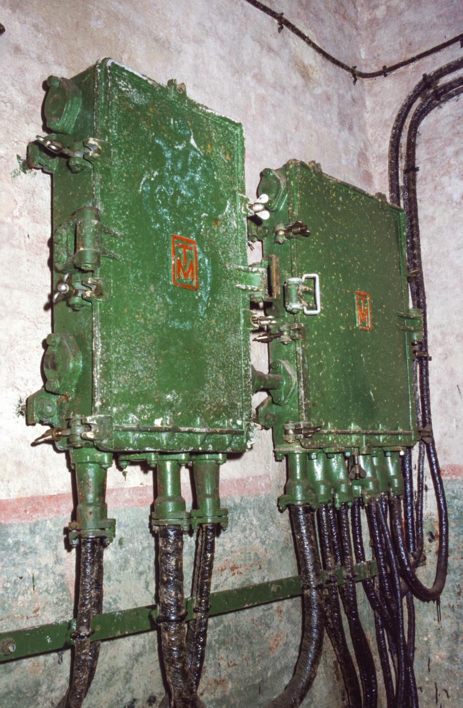 Ligne Maginot - BAMBESCH - A35 - (Ouvrage d'infanterie) - Le répartiteur téléphonique principal - MANSUY Michel