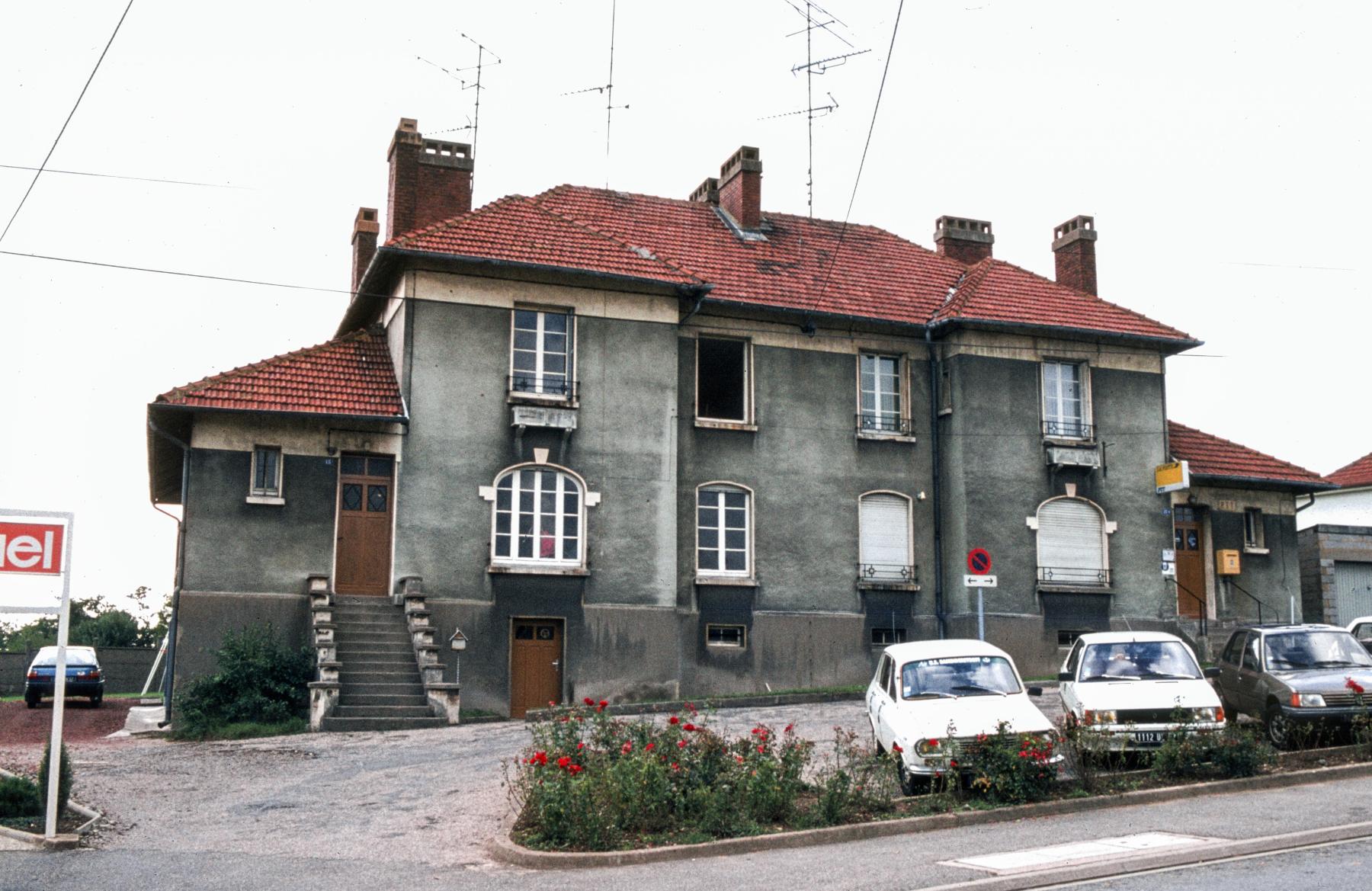 Ligne Maginot - BAMBIDERSTROFF - (Cité Cadres) - Le bâtiment dans les années 1980 - Michel Mansuy