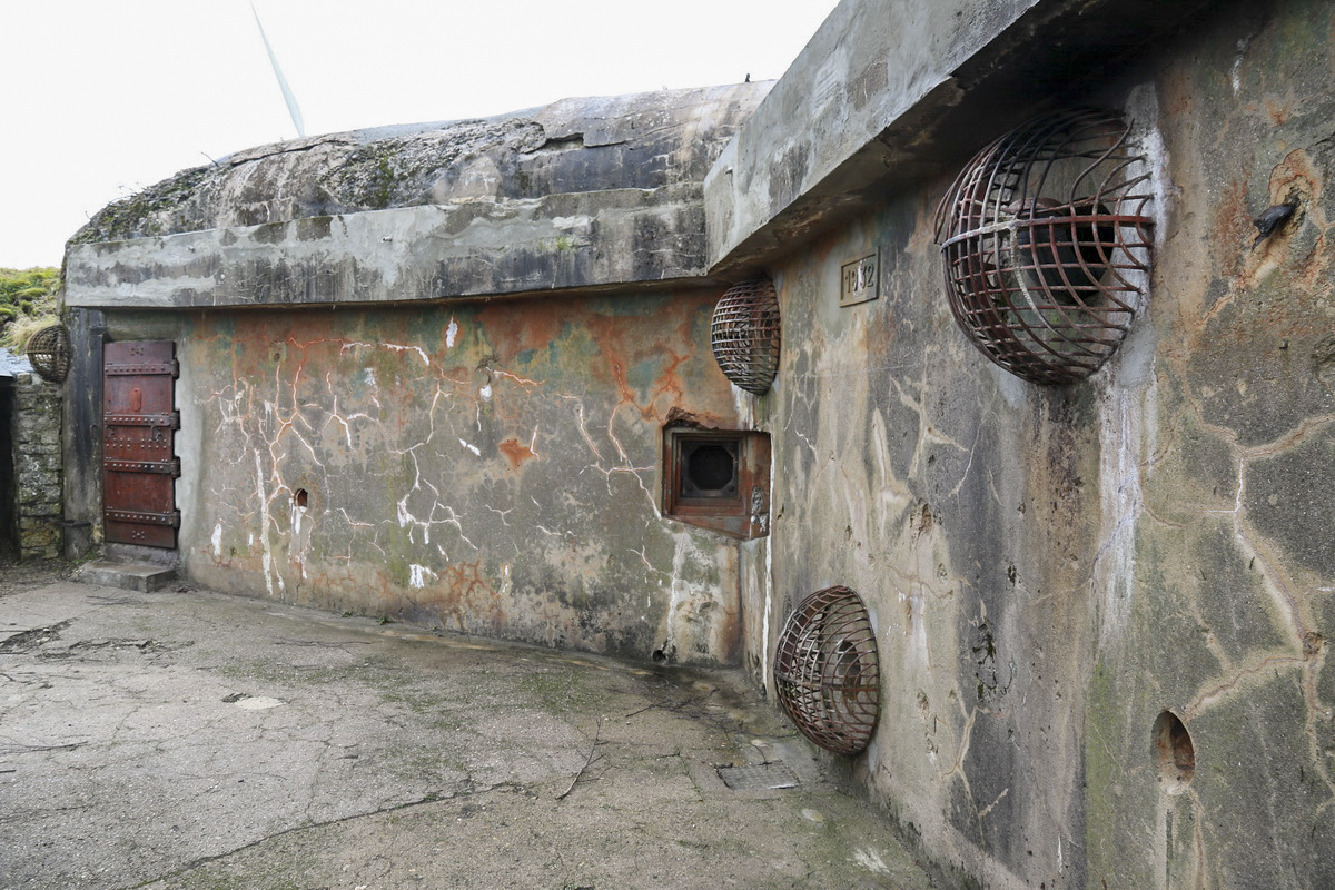 Ligne Maginot - EINSELING NORD - C72 - (Casemate d'infanterie) - La façade restaurée - Alain Perouffe