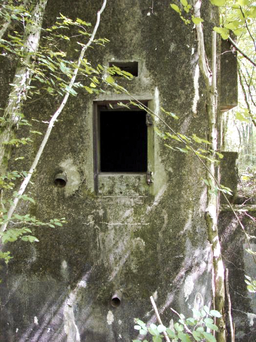 Ligne Maginot - BB374 - (Blockhaus pour canon) - L'entrée du personnel - Schnoupf