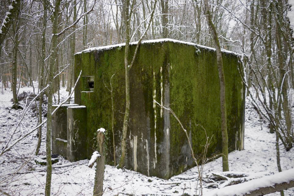 Ligne Maginot - BB374 - (Blockhaus pour canon) - Vue d'ensemble du blockhaus - Fré Do