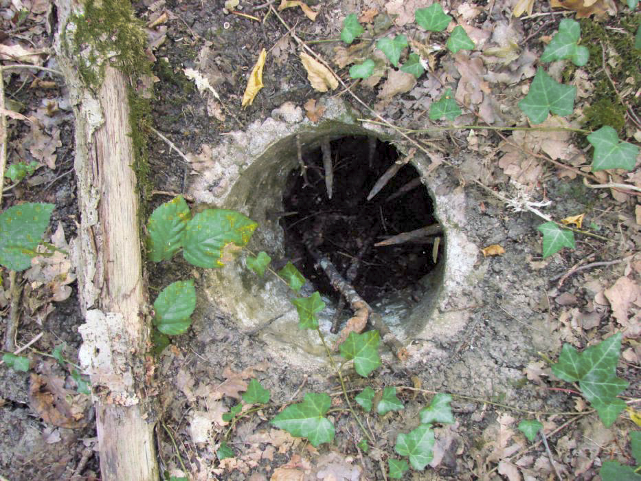 Ligne Maginot - BB374 - (Blockhaus pour canon) - Attention où l'on met les pieds. - Schnoupf