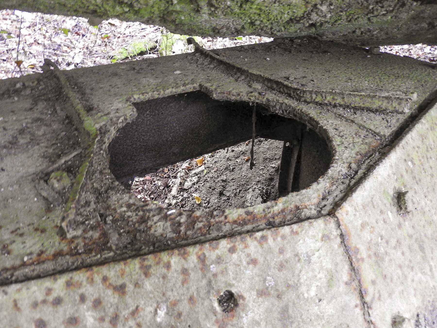 Ligne Maginot - GRAIBFELD - (Observatoire indeterminé) - Détail de la guérite OD 90 - STENGER Mathieu