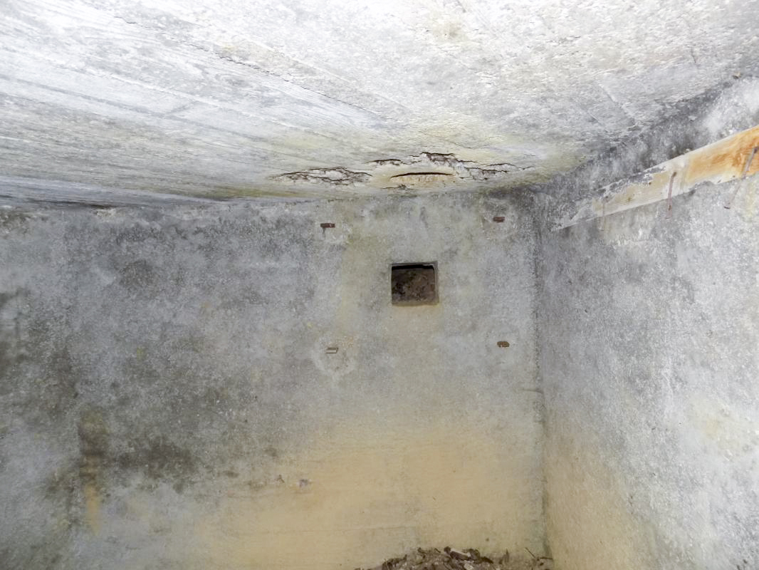 Ligne Maginot - 8BIS - LES LONGS BOYAUX EST - (Blockhaus pour canon) - Créneau FM moitié droite - R Tucker