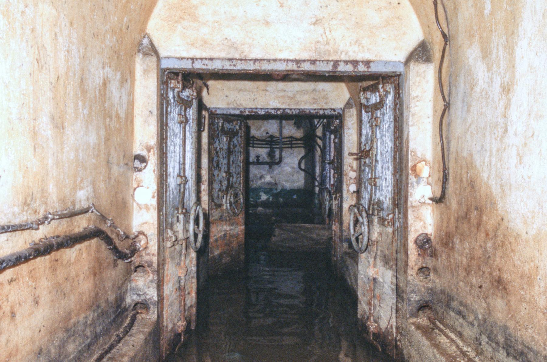 Ligne Maginot - KERFENT - A34 - (Ouvrage d'infanterie) - Bloc 1
Le sas du bloc - MANSUY Michel