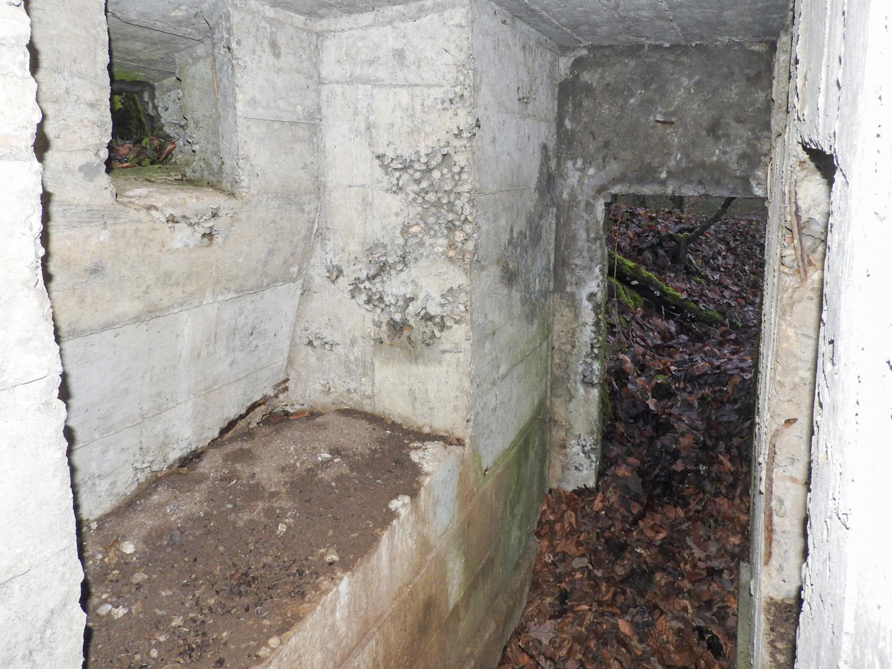 Ligne Maginot - BB42-D - (Blockhaus pour arme infanterie) - L'intérieur du blockhaus. - STENGER Mathieu