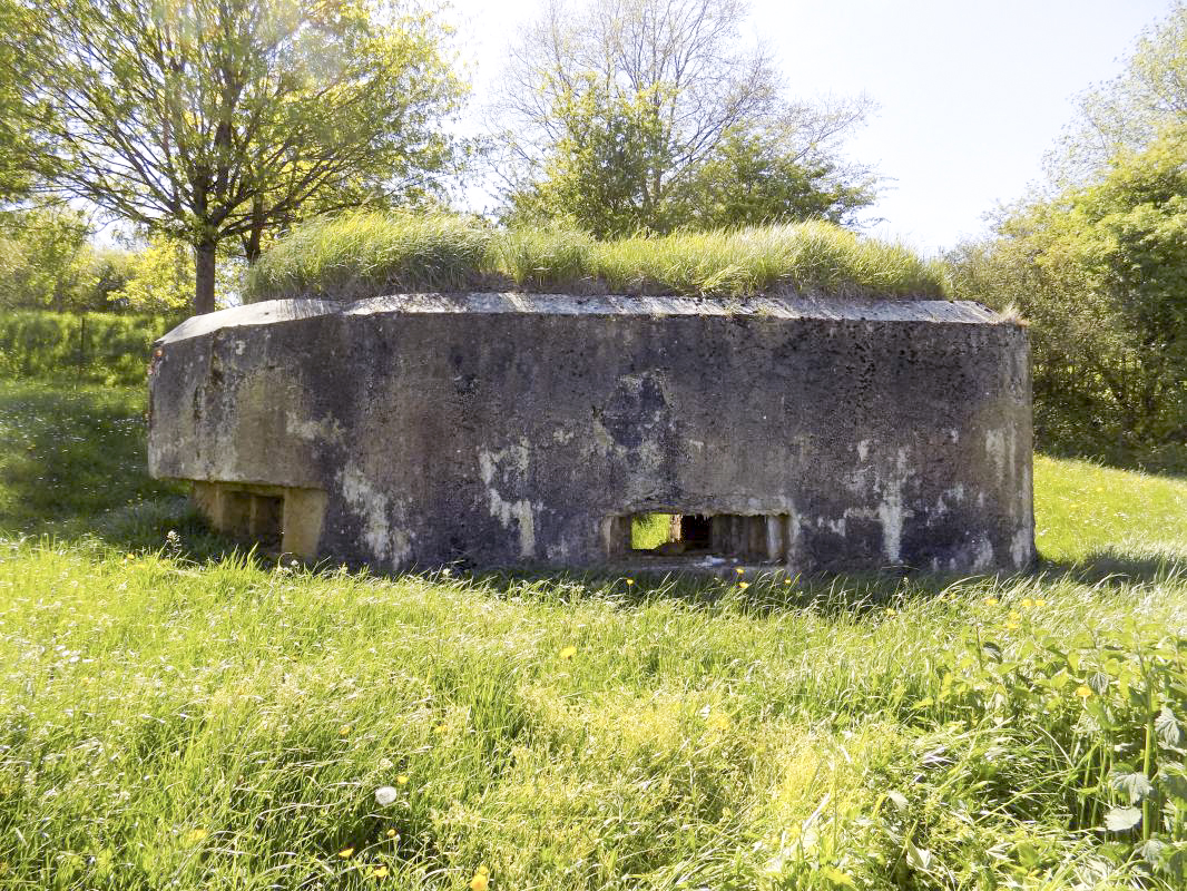Ligne Maginot - 2C - LA CABRETTE - (Blockhaus pour canon) - Face centrale - R Tucker