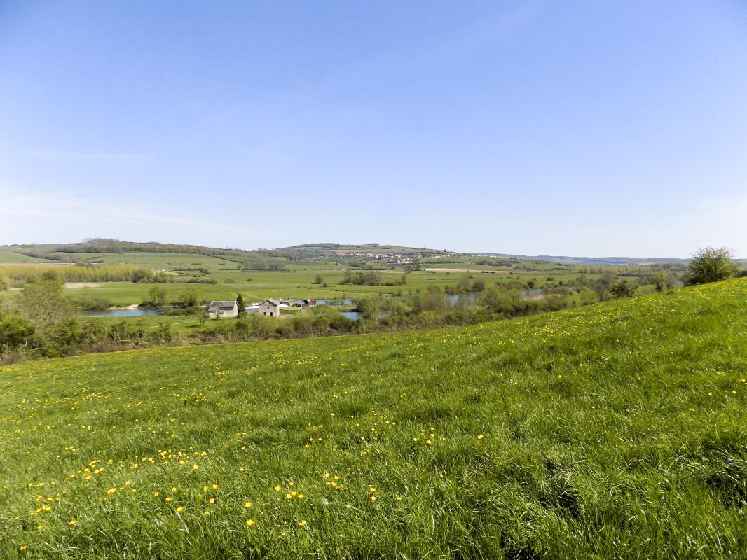 Ligne Maginot - 2C - LA CABRETTE - (Blockhaus pour canon) - Vue vers le sud-est, Ambliment - R Tucker